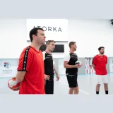 ATORKA Pánske tričko s krátkym rukávom H100C na hádzanú červené 2XL · záber 2