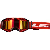 LS2 Aura Pro Black Red irídiové sklo · záber 2