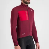 Pánská cyklistická bunda SPORTFUL Super jacket, red wine · záber 4