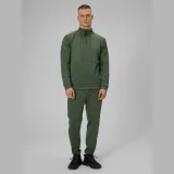 Regular rychleschnoucí tréninková mikina pánská - khaki · záber 2