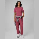 Dámské teplákové jogger kalhoty - burgundské · záber 1