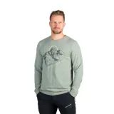 Pánske turistické tričko s dlhým rukávom NORTHFINDER DARU-333lightgreen · záber 1