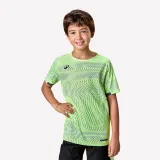 KIPSTA Detský futbalový dres Viralto Wave s krátkym rukávom žltý 10-11 r (141-150 cm) · záber 1