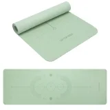 Fitness podložka SPOKEY MANDALA mat 183 x 61 x 0,4 cm green · záber 1
