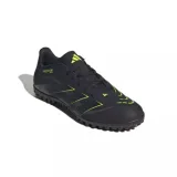 Pánske futbalové kopačky turfy ADIDAS Predator Club M TF core black carbon lucid lemon · záber 1