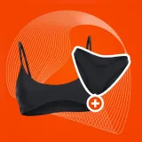 Бански горнище HAWAII Black - GymBeam - Размер: XL | Тегло: 0,07 g · záber 1