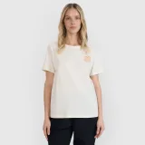 Dámské tričko oversize s potiskem - bílé · záber 1