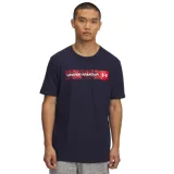 Pánské tričko s krátkým rukávem UNDER ARMOUR UA CAMO CHEST STRIPE SS-BLU · záber 1