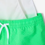 DECATHLON Detské plážové šortky 100 textúrované zelené 5-6 r (113-122 cm) · záber 2