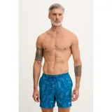 Férfi fürdőnadrág NIKE SWIM Breaker Tossed Logo 5 GREEN ABYSS · záber 5