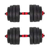 Cementový činkový set inSPORTline CEMBAR 40 3-40kg · záber 2