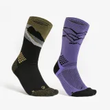 QUECHUA Vysoké turistické ponožky Hike 500 2 páry 39-42 · záber 1