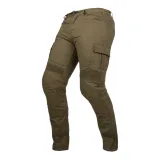 Moto jeansy W-TEC Wallbridge Olive Farba olivovo zelená, · záber 5