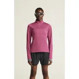Dámská zateplená běžecká mikina s 1 2 zipem CRAFT CORE GAIN THERMAL MIDLAYER W-744000-Rouge · záber 2