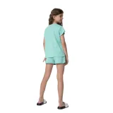 Dívčí tričko s krátkým rukávem 4F JUNIOR TSHIRT F397-47S-MINT · záber 2