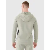 Pánská tréninková mikina se zipem 4F SWEATSHIRT FNK-WSS25TFSWM513-44S-OLIVE · záber 3