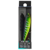 CAPERLAN Wobler Stickbait WXM STK 100 F Firetiger bez · záber 2