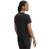 Dámske tréningové tričko s krátkym rukávom UNDER ARMOUR UA Tech WM Tape SS-BLK · záber 2