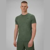 Pánské regular rychleschnoucí tréninkové tričko - khaki · záber 1