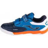 Chlapecké fotbalové kopačky halové JOMA Cancha 2403 K IC navy blue royal blue · záber 3