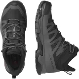 Pánská kotníková turistická obuv SALOMON X Ultra 4 M Mid GTX black magnet pearl blue · záber 4