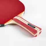 KUIKMA Stolnotenisová raketa TTR 130 Spin 4* ITTF pre školy/kluby Shakehand · záber 2