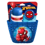 Spiderman Cyklistická súprava Spiderman (košík, fľaša, zvonček) · záber 2