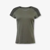 SIMOND Dámske trekingové tričko Merino Resist krátky rukáv kaki XL · záber 2