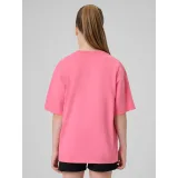 Dievčenské tričko s krátkym rukávom 4F JUNIOR TSHIRT F3302-54S-PINK · záber 4