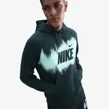 Pánska zateplená tréningová mikina s kapucňou NIKE M NK TF FLEECE PO HD GFX SEAWEED · záber 4