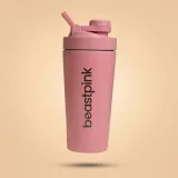 BeastPink Šejkr Steel 650 ml White - Barva: biela | Objem: 650 ml | Hmotnost: 0,337 kg | Balení: 25 · záber 9