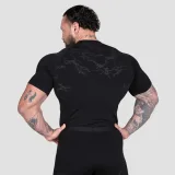 GymBeam Seamless Tričko Static Black - Velikost: M | Barva: Čierna | Hmotnost: 0,19299 kg | Balení: 73 · záber 4