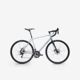 TRIBAN Cestný bicykel RC120 s kotúčovými brzdami sivý L · záber 1