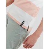 Pánské polo tričko s krátkým rukávem FUNDANGO Incognito Stripe Poloshirt-311-powder stripe · záber 5
