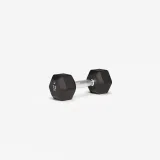 DOMYOS Šesťhranná činka Hex Dumbbell 7,5 kg pro bez · záber 1