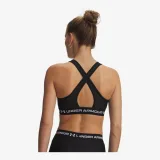 Dámska tréningová športová podprsenka UNDER ARMOUR Crossback Mid Bra-GRY · záber 3