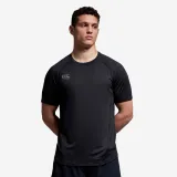 CANTERBURY Ragbyový dres s krátkymi rukávmi a malým logom Super Light Tee čierny L · záber 1