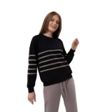 Dámská mikina VOLCANO MUSE-700-BLACK · záber 1