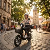 W-TEC E-Greta II 12Ah modrá · záber 3