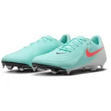 Pánské outdoorové fotbalové kopačky NIKE Phantom GX 2 Academy M FG mint off-noir atomic red · záber 3