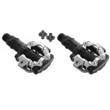 Pedály na kolo SHIMANO Pedále MTB M520 SPD čierne+zar. SM-SH51 · záber 1