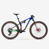 ROCKRIDER Celoodpružený horský bicykel XC RACE 940 S 29" karbón PRO TEAM M (165-174 cm) · záber 1