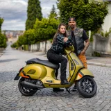 Dámske moto jeansy W-TEC Komehana Farba čierna, · záber 5