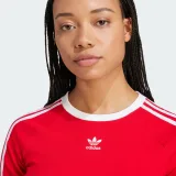 Dámské tričko s krátkým rukávem ADIDAS ORIGINALS 3 S BABY TEE BETSCA WHITE · záber 5