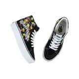 Dámská vycházková obuv VANS UA SK8-HI Platform 2.0 poppy checkerboard black multi · záber 4