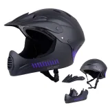 Downhill prilba W-TEC Campanero Noir Violet - Veľkosť: 58-61, L · záber 1