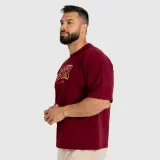 Férfi póló Iron Aesthetics ASTHX, maroon · záber 3