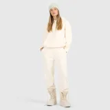 Dámské fleecové teplákové kalhoty - bílé · záber 1