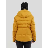 Dámská lyžařská bunda FUNDANGO Elyra Padded Jacket-240-mustard · záber 3