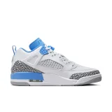 Pánská rekreační obuv NIKE Air Jordan Spizike Low white wolf grey anthracite university blue · záber 3